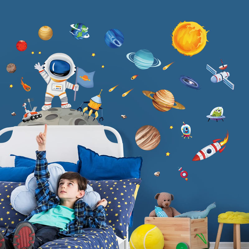 Preschool Learning Wall Decals for Kids Room